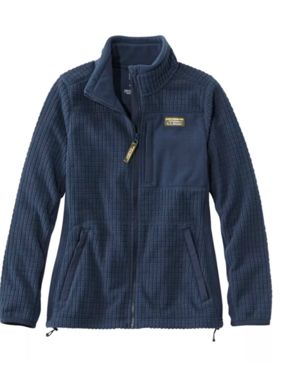 NWT L.L. Bean Women's Sz Small Blue Mountain Classic Windproof Fleece Jacket